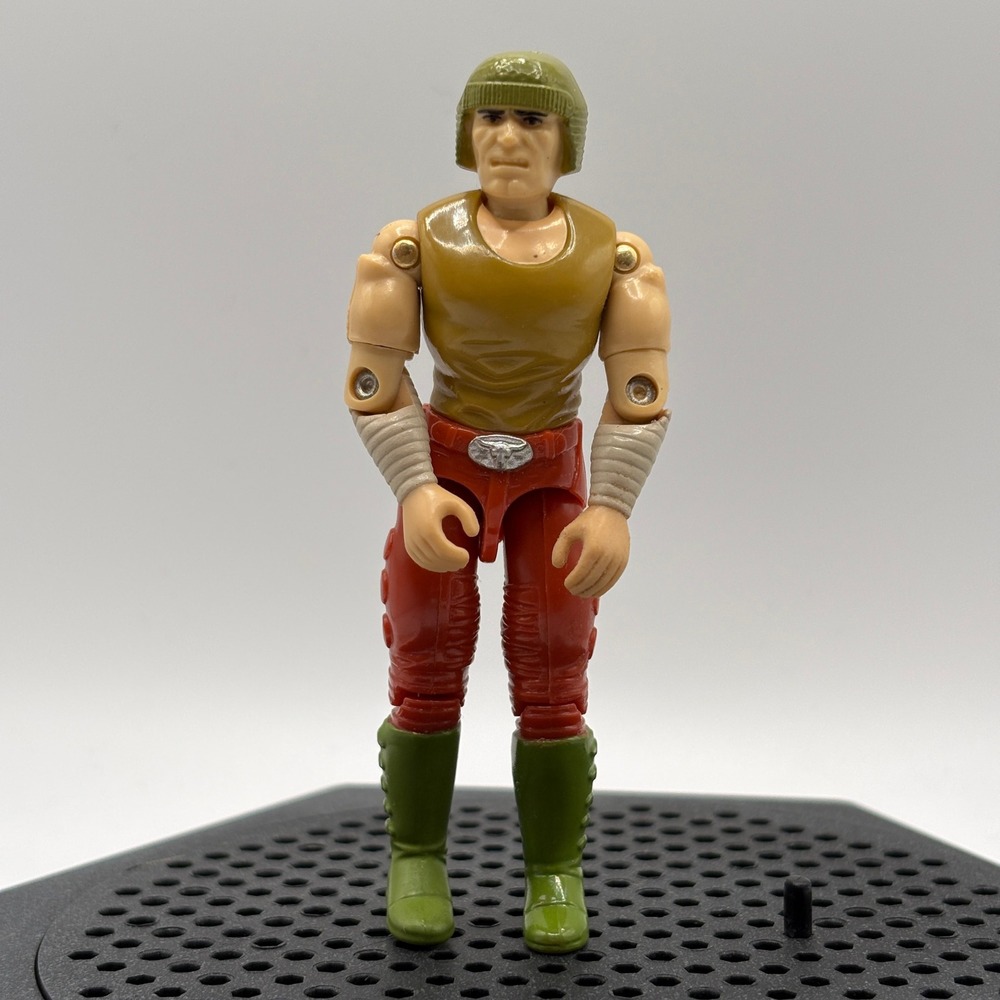 1988 GI Joe ARMADILLO Action Figure Rolling Thunder Driver ARAH Vintage Hasbro